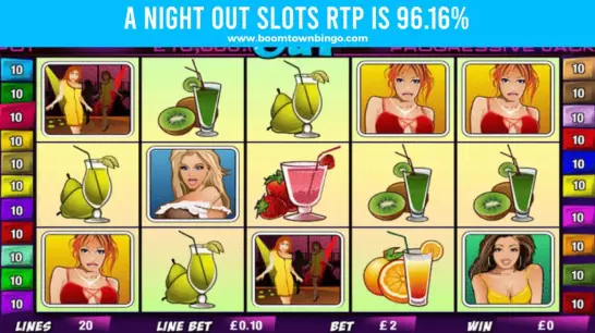 A Night Out slot - special symbols