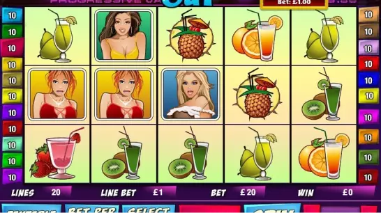 A Night Out slot game with free spins